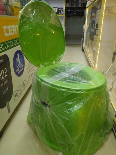 Full covered commode chair / PVC commode chair 03301026468 whatsapp
