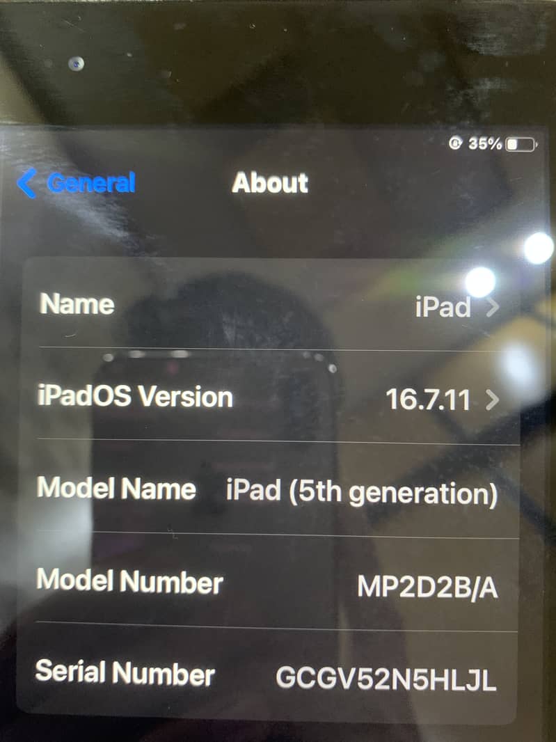 iPad 5 generation 6