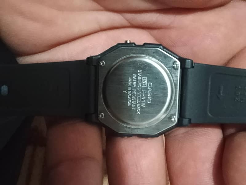 Casio F91 3