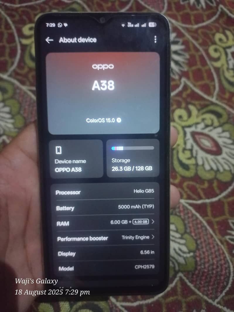 oppo a38 5