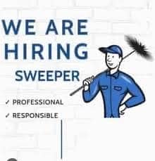 Restaurant ma sweeper safai wali ke zarurt hae