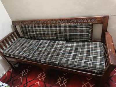 5 seater sofa set wooden