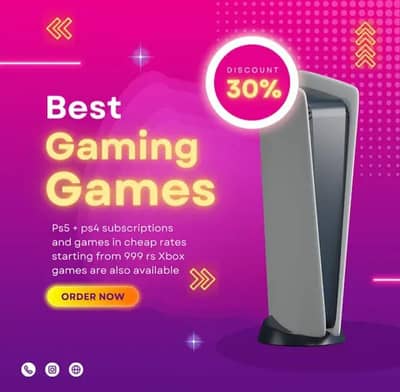 Console games available