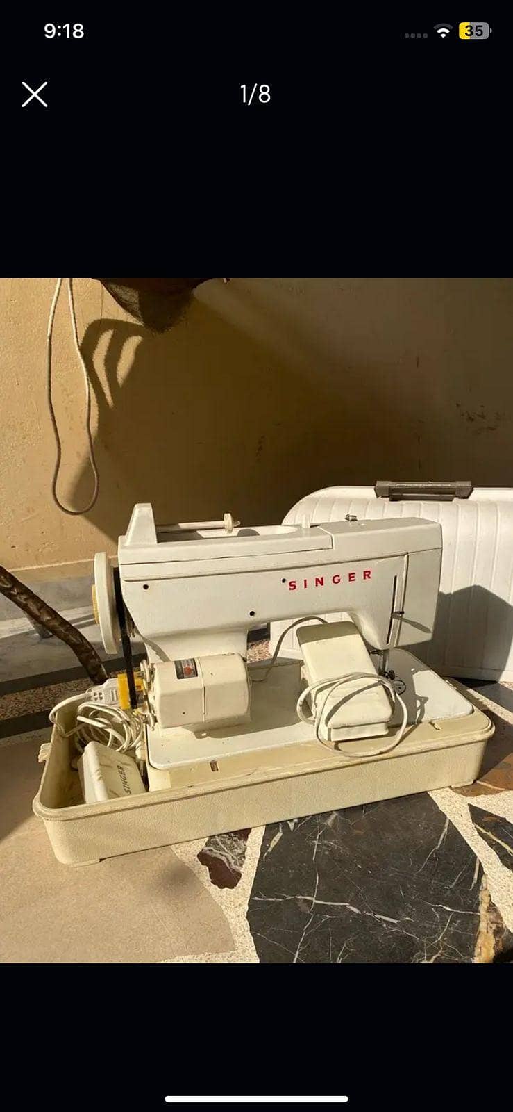 Singer sewing machine 1