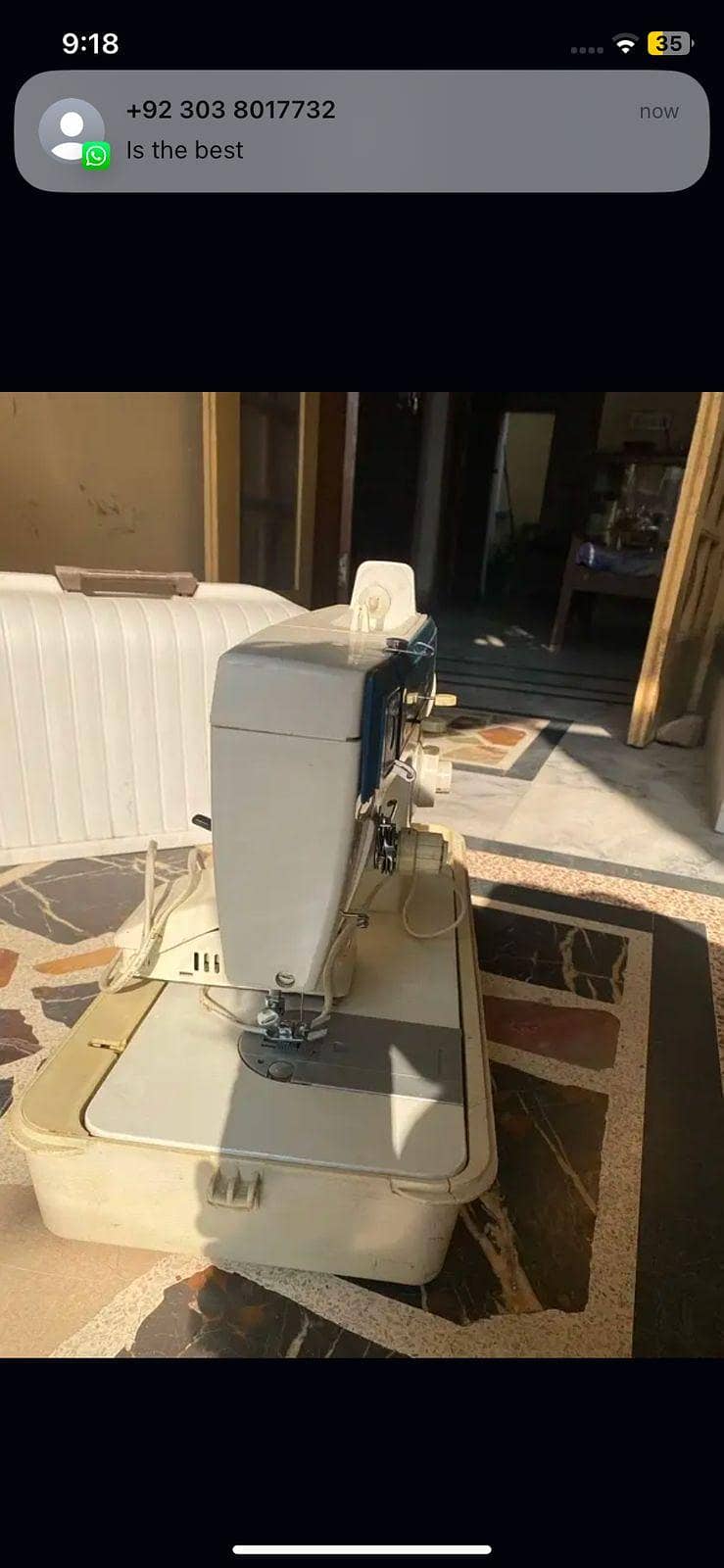 Singer sewing machine 4