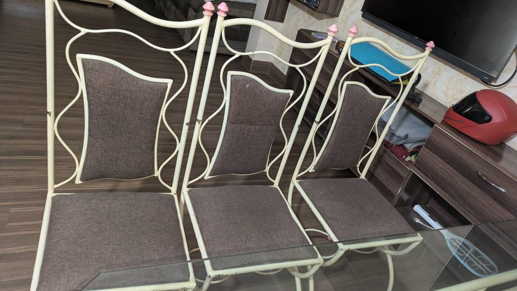 cafe dining table - 6 seater dining table - dining table with chair 2