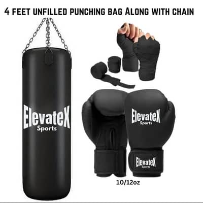 Boxing Punching Bag With Chain Boxing Gloves And Hand Bandage Boxing k