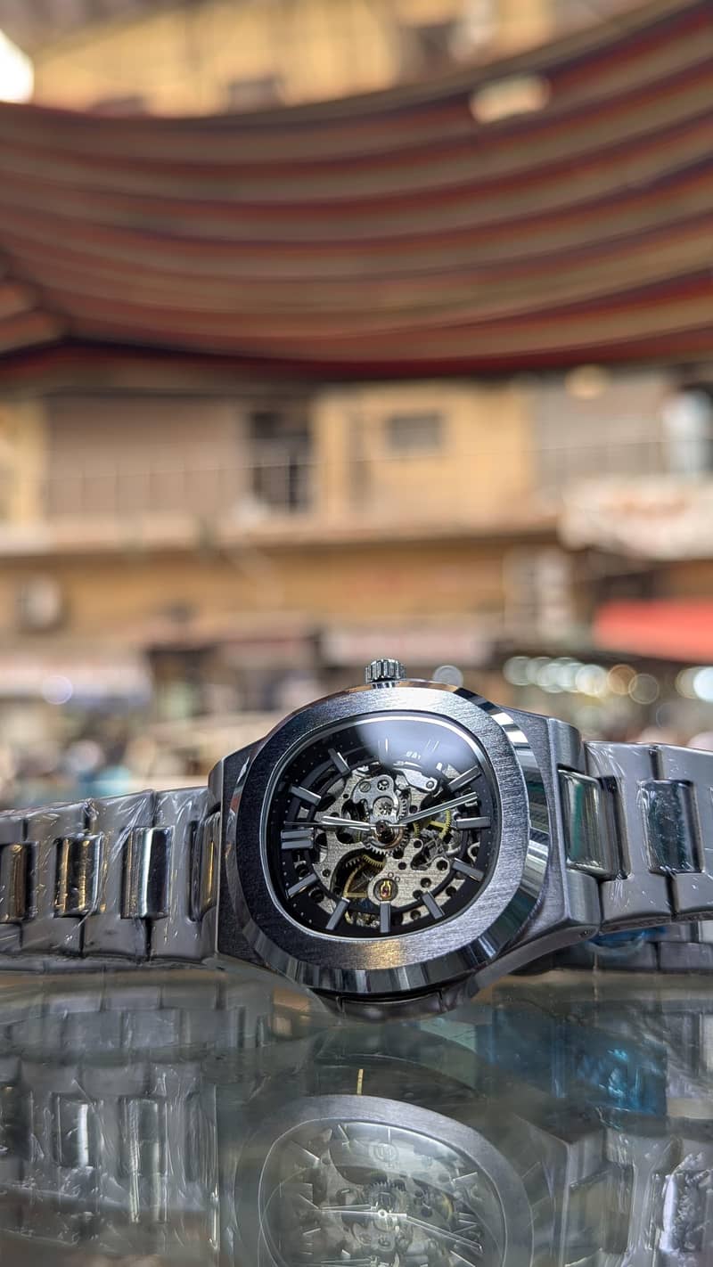 Watch | Bestwin skeleton Automatic watch 1