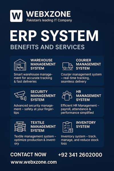 Erp system for small and large business