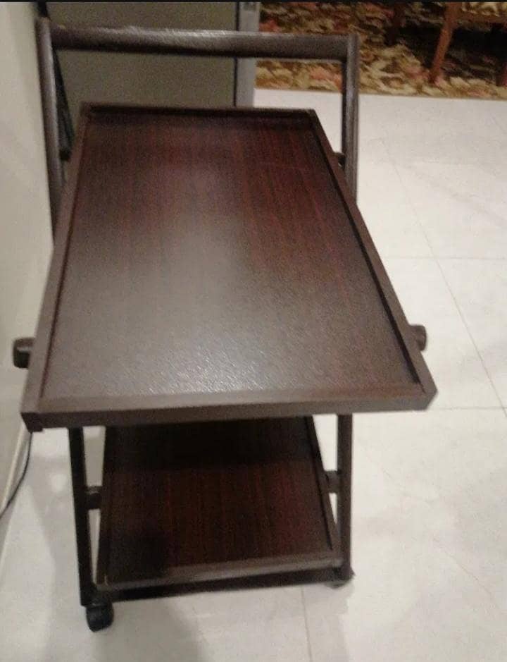Foldable Tea Trolley 0