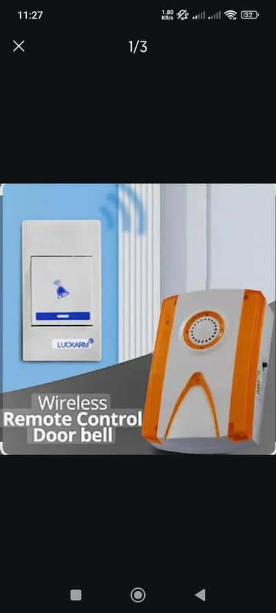 Wireless Remote Office Door Bell – Easy Install & Long Range