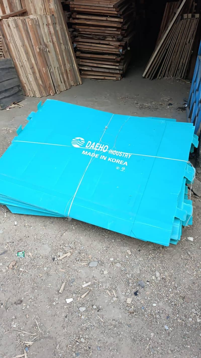 plastic sheet and pallet 0