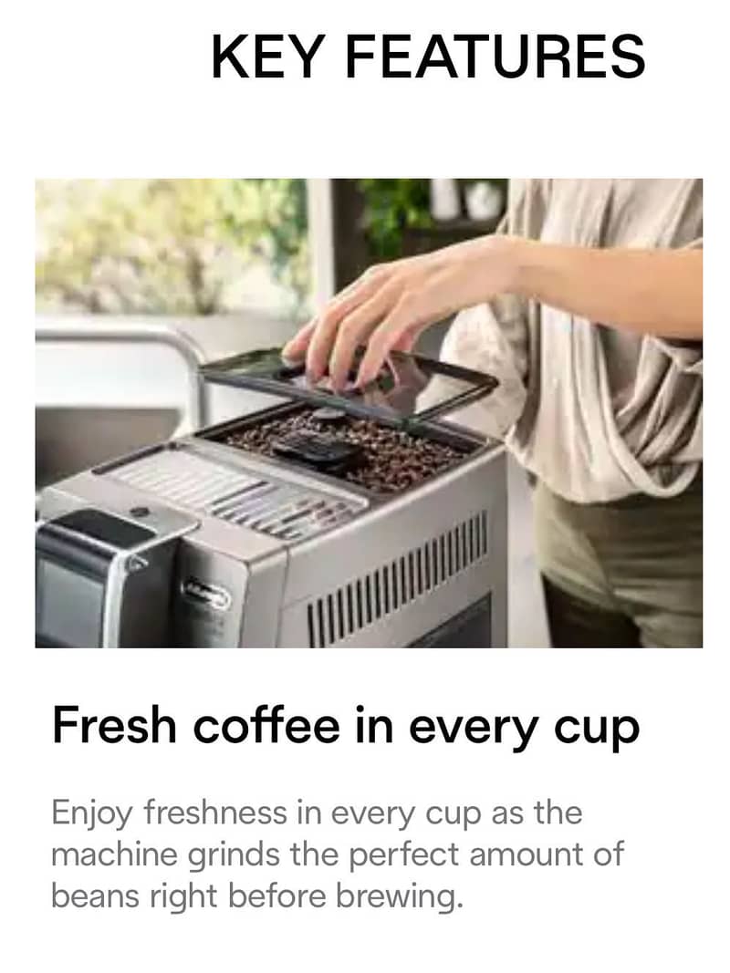 Coffee machine fully automatic Delonghi 5