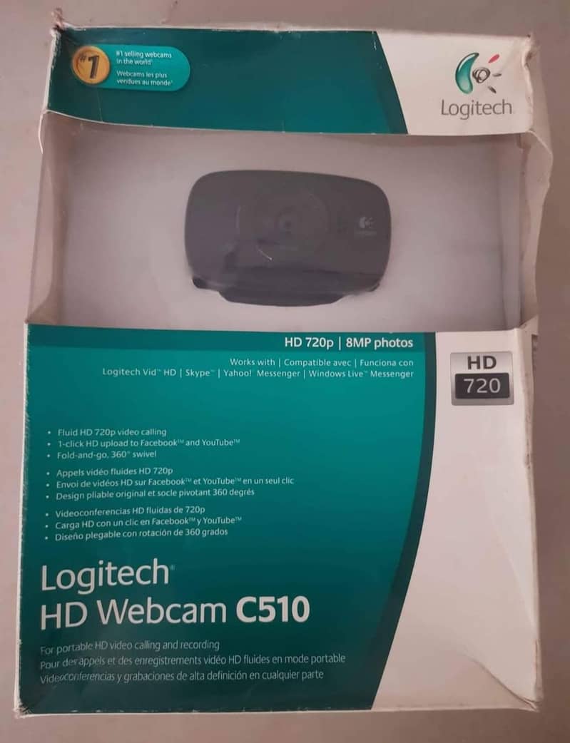 logitech hd Cam 720p 0