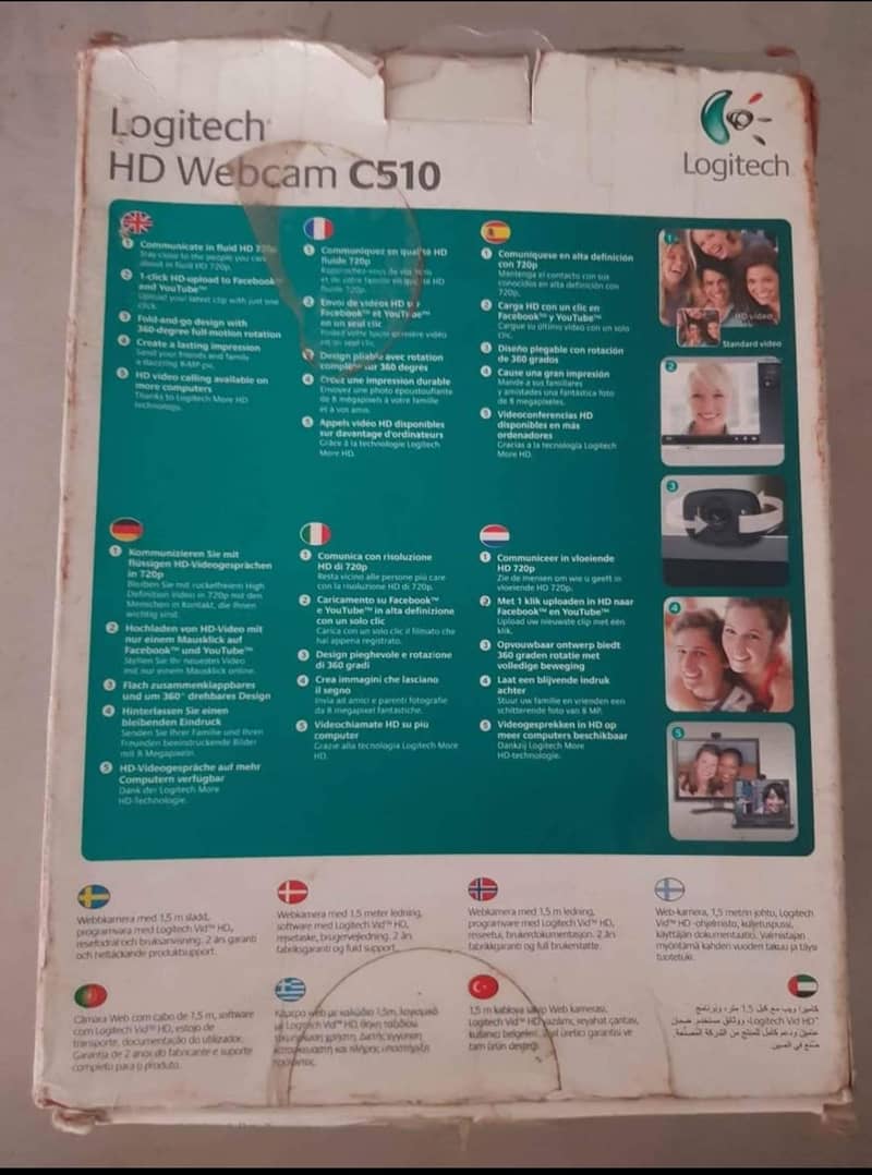 logitech hd Cam 720p 1