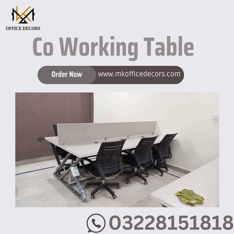 Executive Table | L Shape Table | CEO Office Table 6