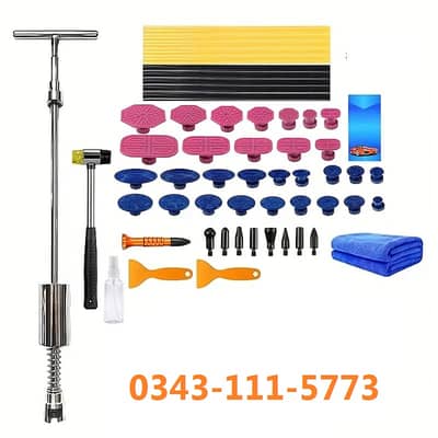 Dry Denting Rod Dent Puller Kit