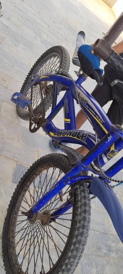 by cycle