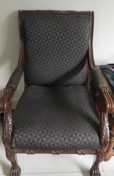 set of two chairs for living room.