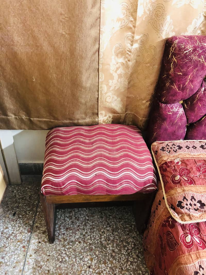 Single bed with side table 5