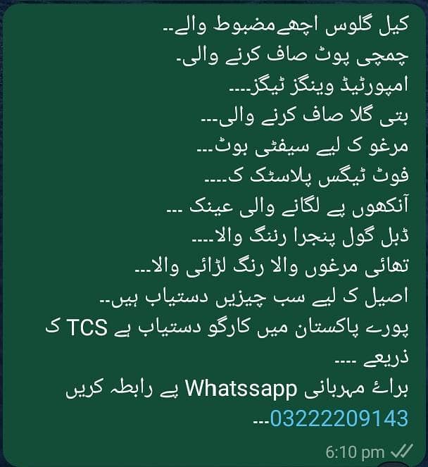 Aseel Items 0
