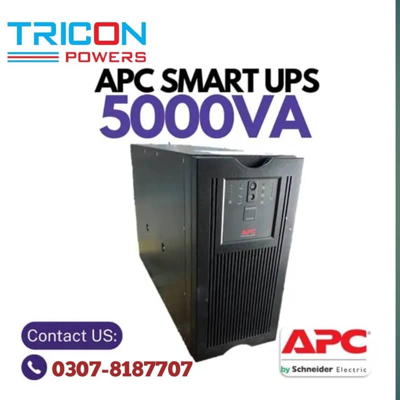 APC SMART-UPS UPS 5000VA/5KVA 0