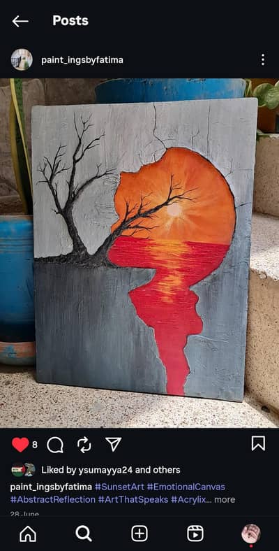 calligraphy and landscapes