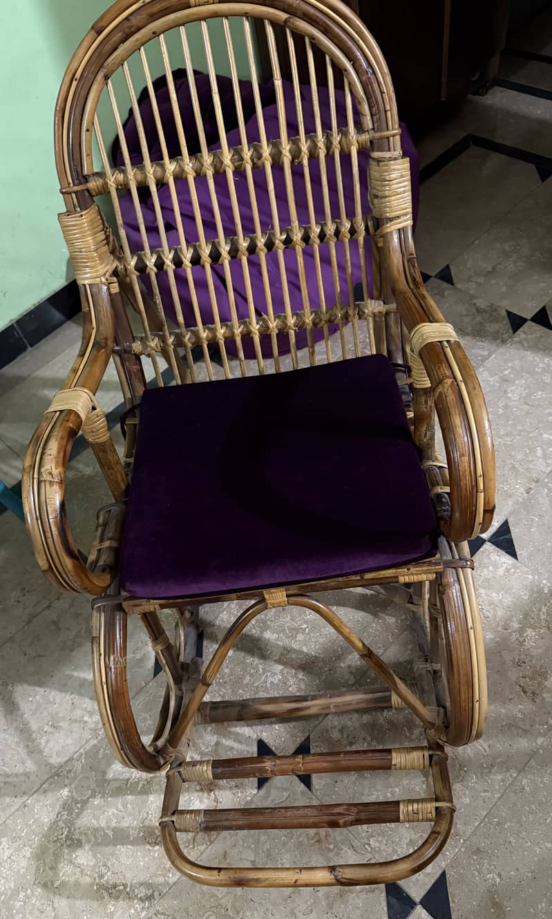 Pure cane rocking chair - Chairs - 1105603947