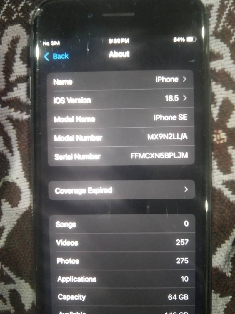 iPhone se 3