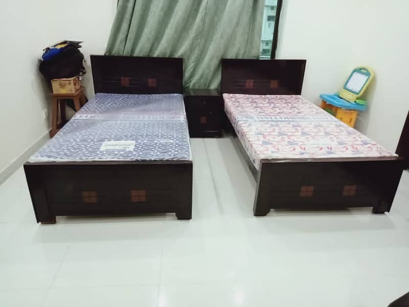 bed set/king size bed/double bed/solid bed/wooden bed set 4
