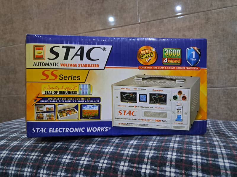 Automatic Voltage Stabilizer for Refrigerator & AC 0