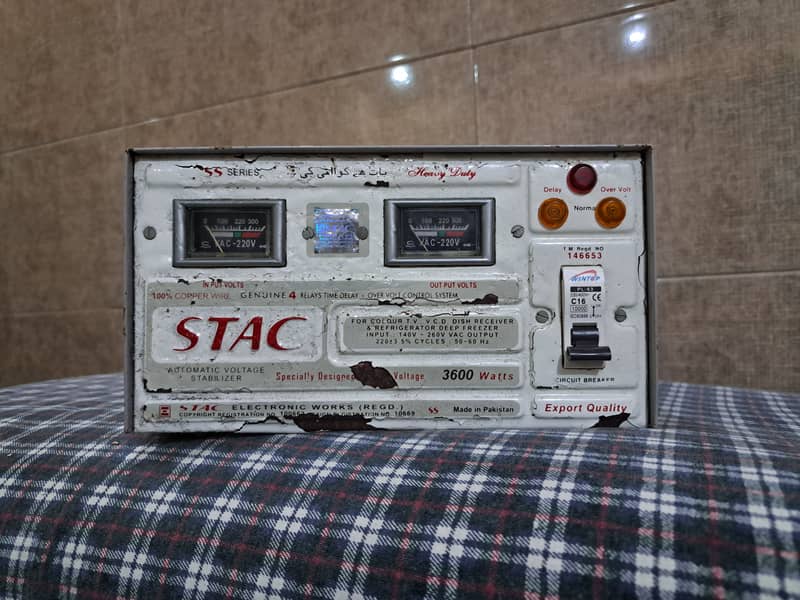 Automatic Voltage Stabilizer for Refrigerator & AC 1