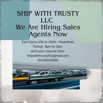 WE ARE HIRING AUTO BROKER AGENTS