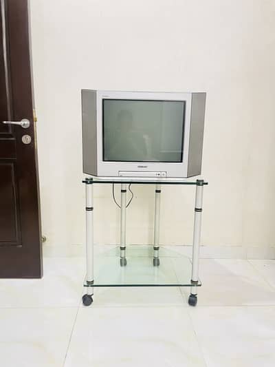 Tv and tv trolley