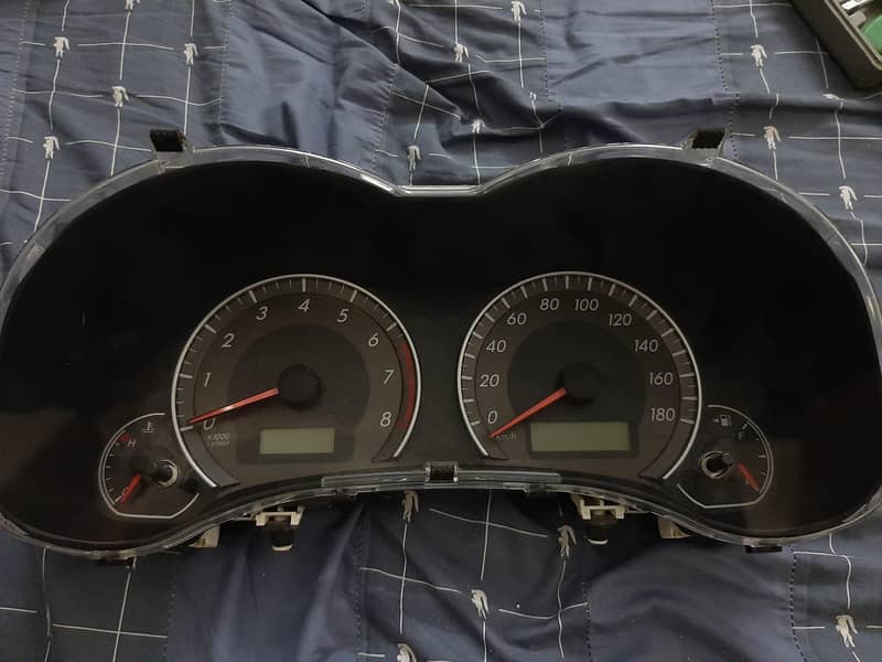 corolla speedometer 0