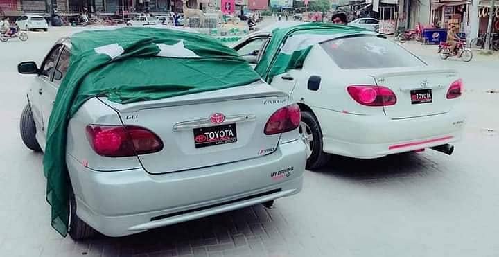 Corolla 2004-2008 Body kit(Contact on 03209436735) 3