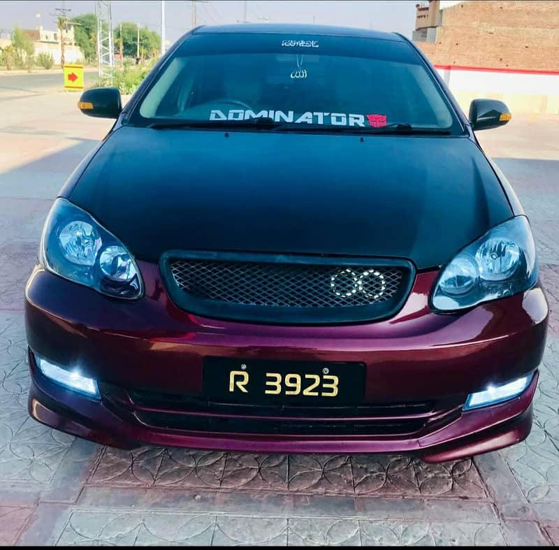 Corolla 2004-2008 Body kit(Contact on 03209436735) 7