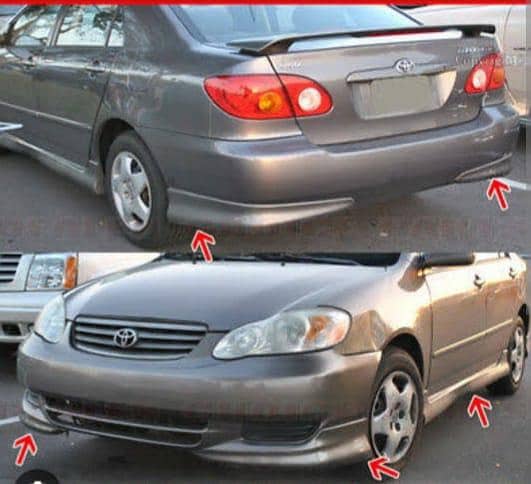 Corolla 2004-2008 Body kit(Contact on 03209436735) 9