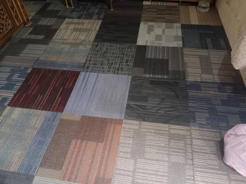used carpet tiles emported 4