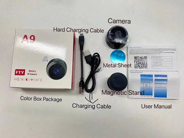 Wireless mini camera A6 8