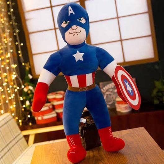 12-Inch Caption America Stuff Toy
