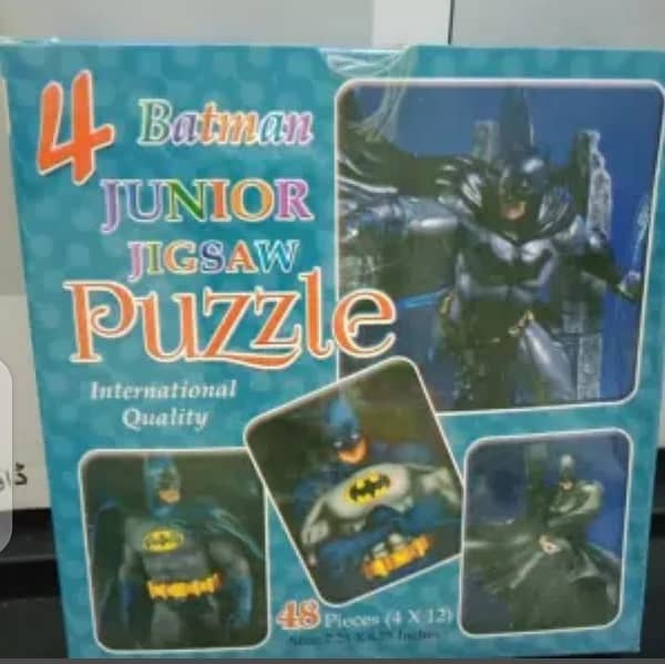 4-in-1 Puzzles Set for Kids - Box Packed