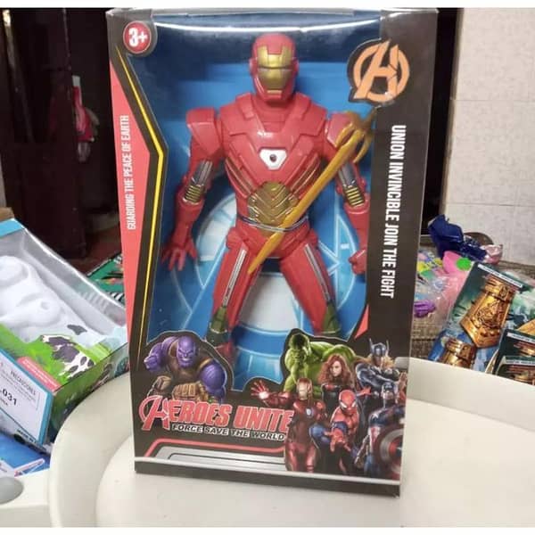 7-Inch Ironman Squishy Toy for Children