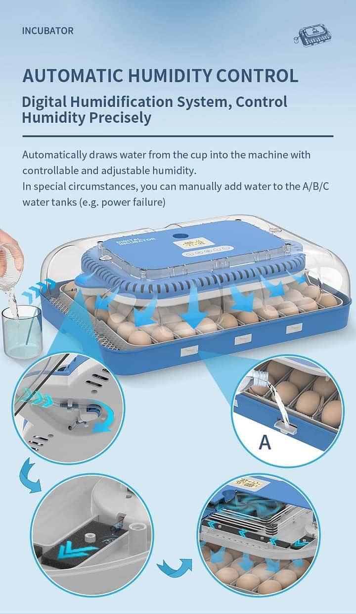 Automatic Egg Incubator | Egg Hatching Machine | Incubator | Brooder 1