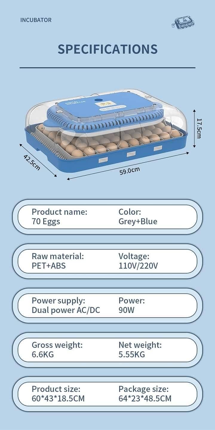 Automatic Egg Incubator | Egg Hatching Machine | Incubator | Brooder 7