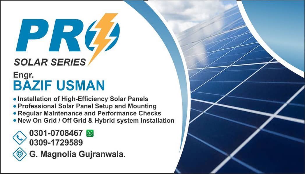 Professional Solar services 0