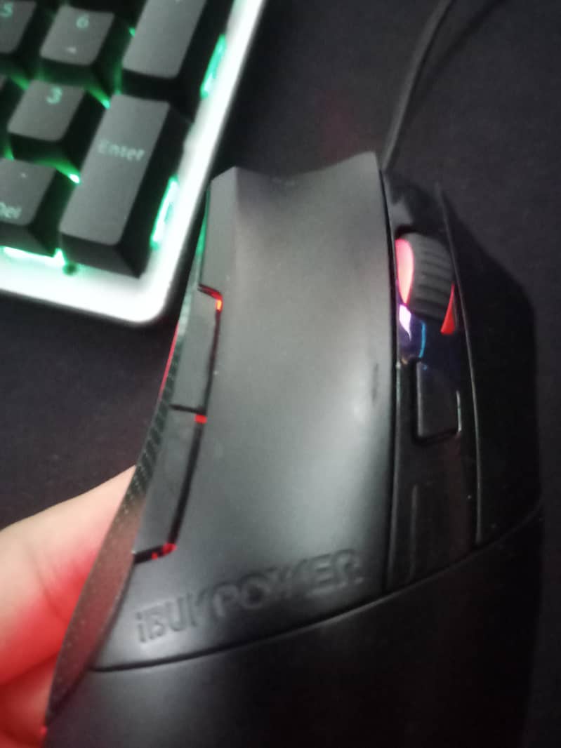 Mechanical Gaming keyboard, Gaming mouse ,& Extendable mouse pad. 7