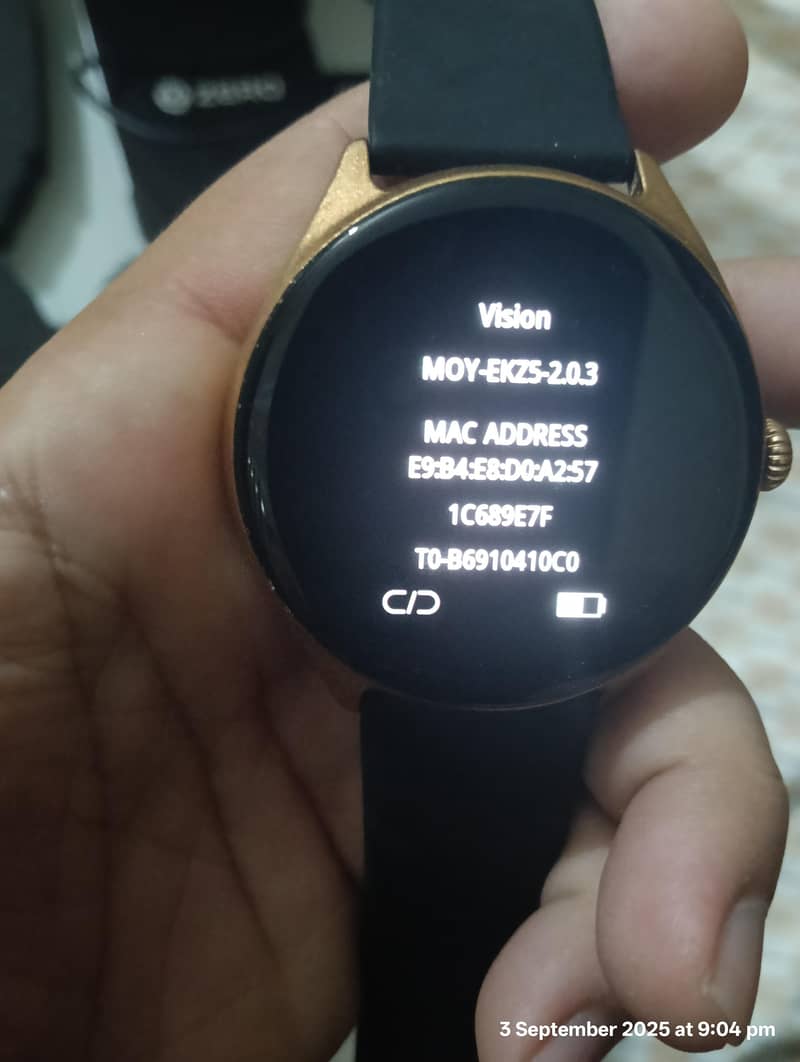 Zero Vision Smartwatch AMOLED always on display 10