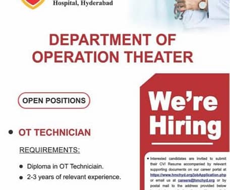 Operation theater assistant, OTA 0