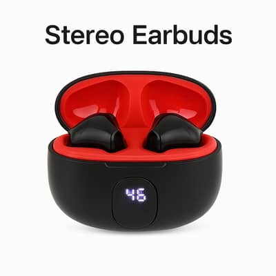Stereo Earbuds, Tws, Airpods, Earbuds, Earphones, New
